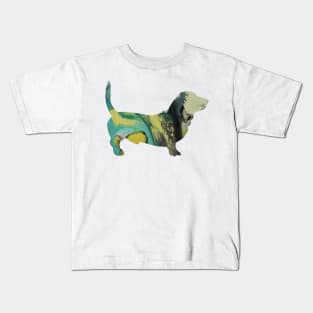 Basset hound Kids T-Shirt